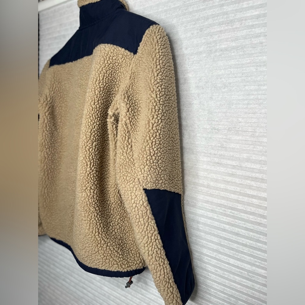 EDDIE BAUER Men’s Sherpa Fleece Full Zip Jacket Oversized Small - Picture 5 of 11